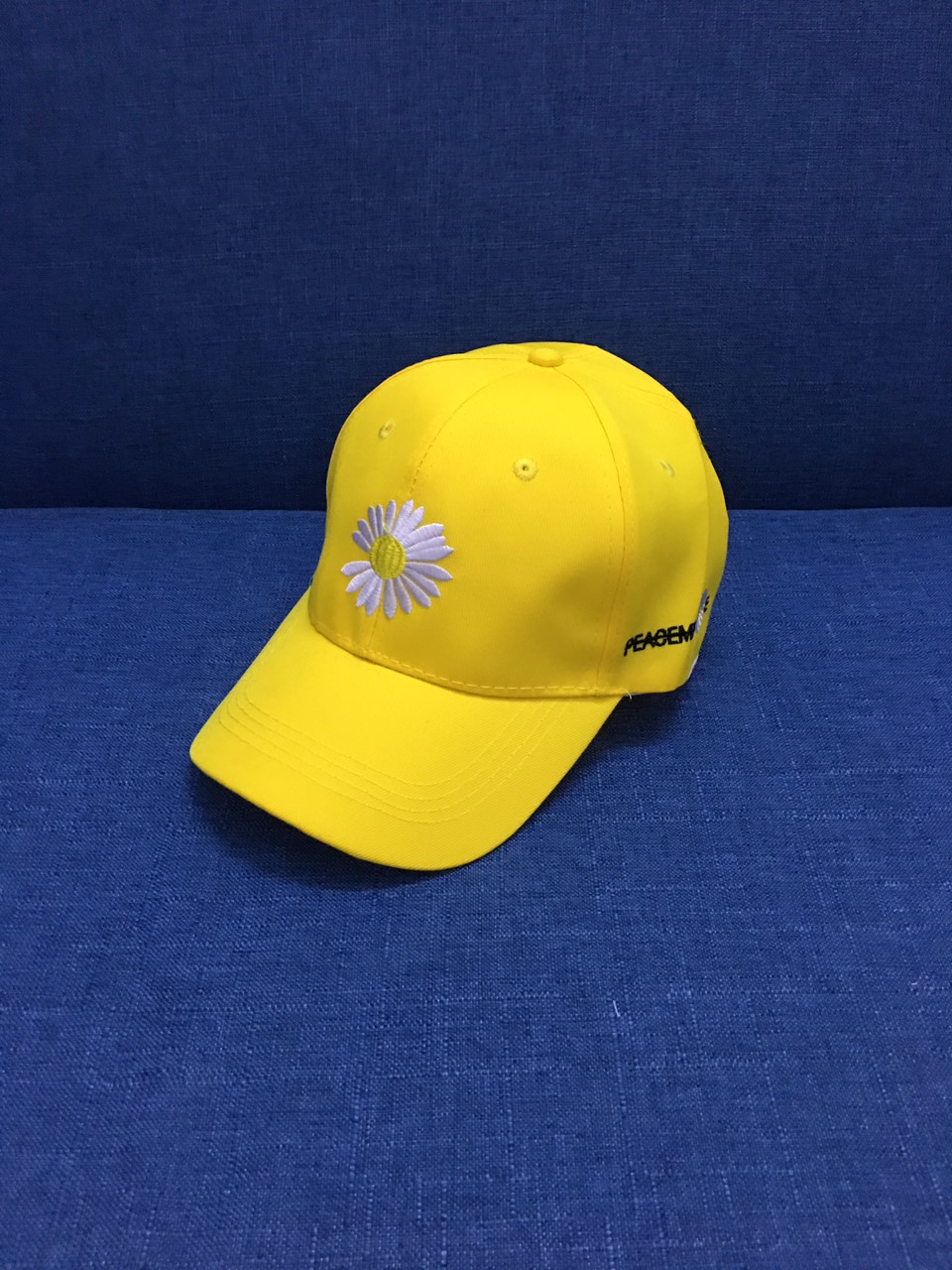 Mũ lưỡi trai thời trang nam nữ thêu hoa cúc