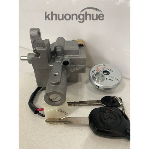 Bộ Ổ Khóa (Có Remote ) Xe Shark Chính Hãng SYM