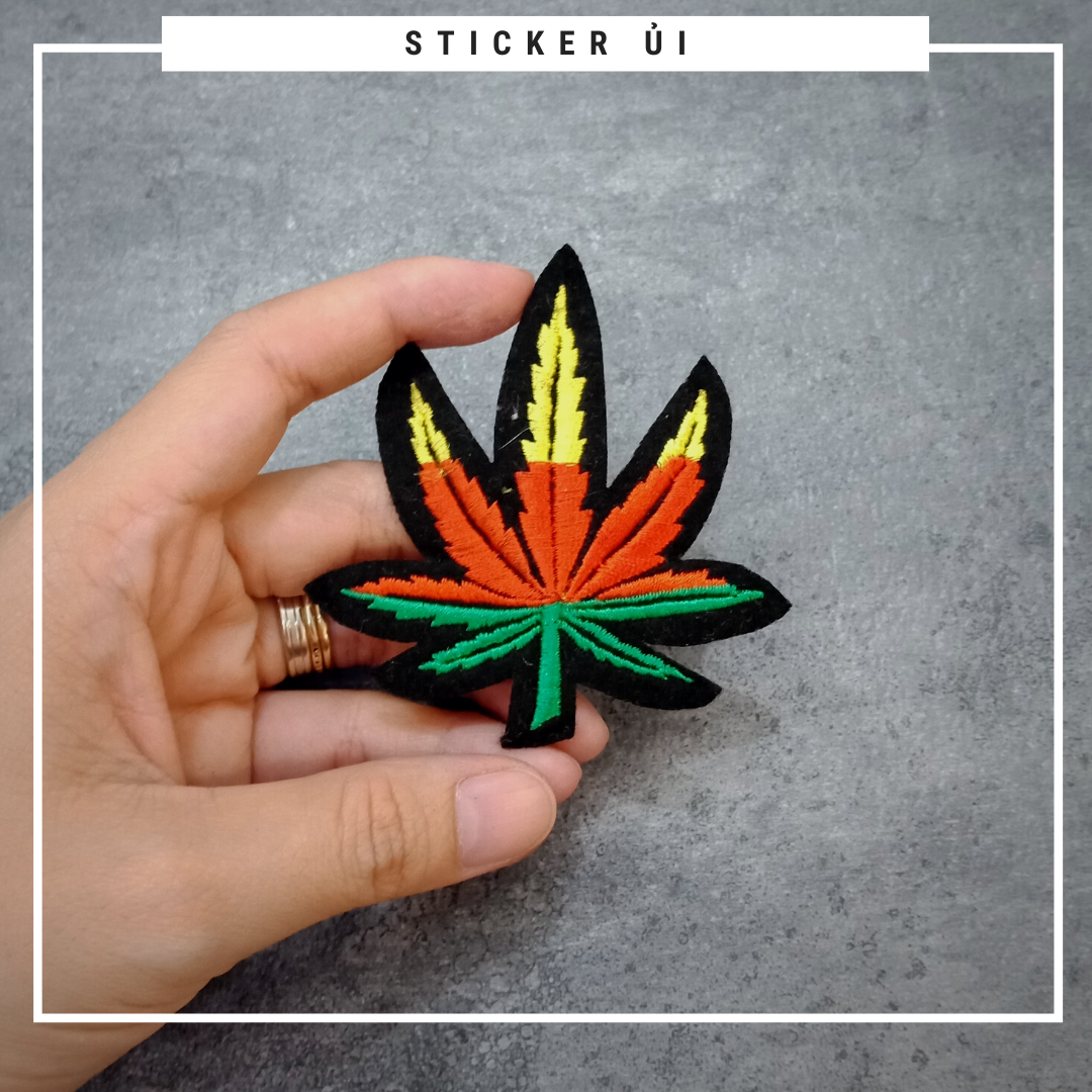 Phụ kiện trang trí áo thun tay lỡ unisex: Logo Sticker Patch Ủi Quần Áo, BALO, quần jogger chuẩn local brand streetstyle