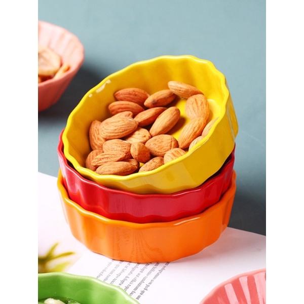 Bát nước chấm, sốt, Đĩa gia vị hay đựng đồ ăn kèm, Chén sứ làm bánh souffle