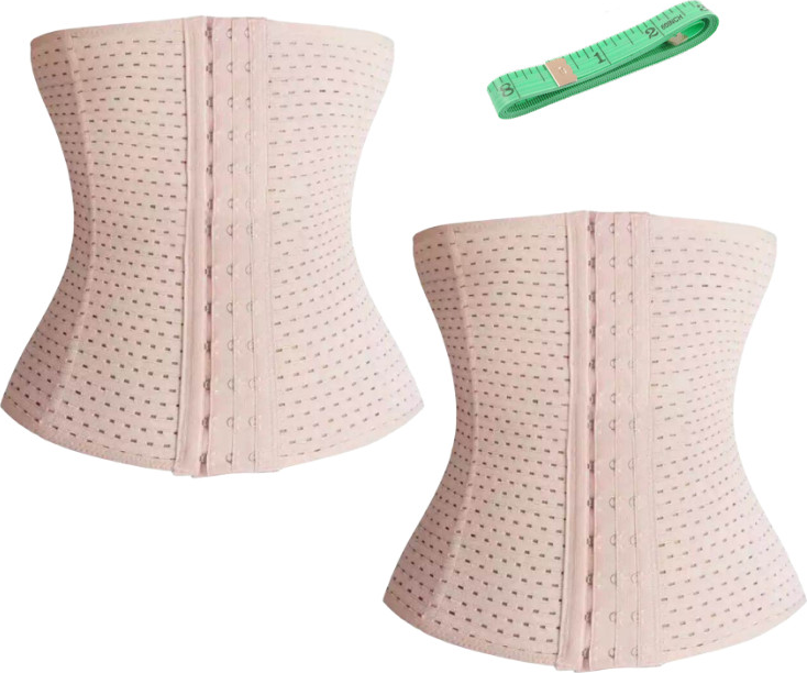 Combo 2 Đai Nịt Bụng Chống Cuộn Tặng Kèm 1 Thước Dây Đo Vòng Eo - Gen Nịt Bụng Nova G01