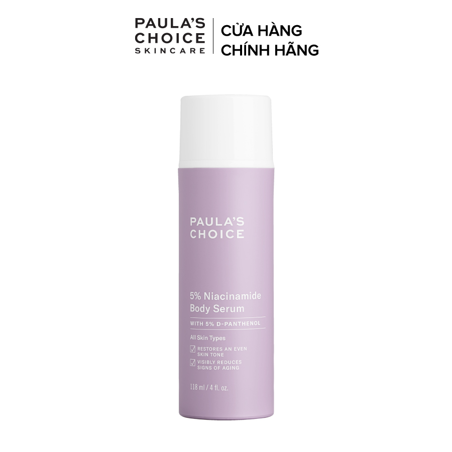 Tinh chất làm sáng và phục hồi da cơ thể Paula’s Choice 5% Niacinamide Body Serum 118ml 5810