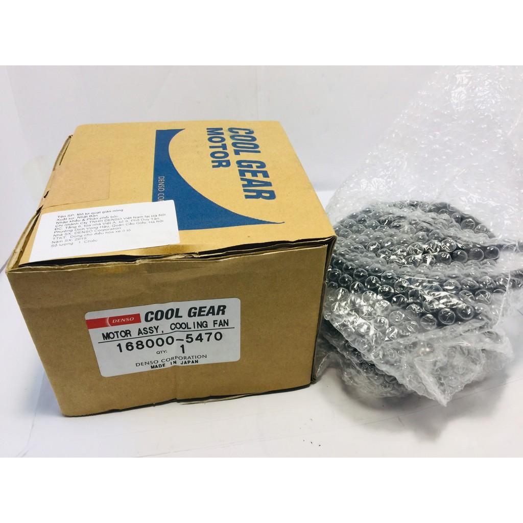 Motor Quạt giàn nóng Hiace  nhãn hiệu DENSO 168000-5470