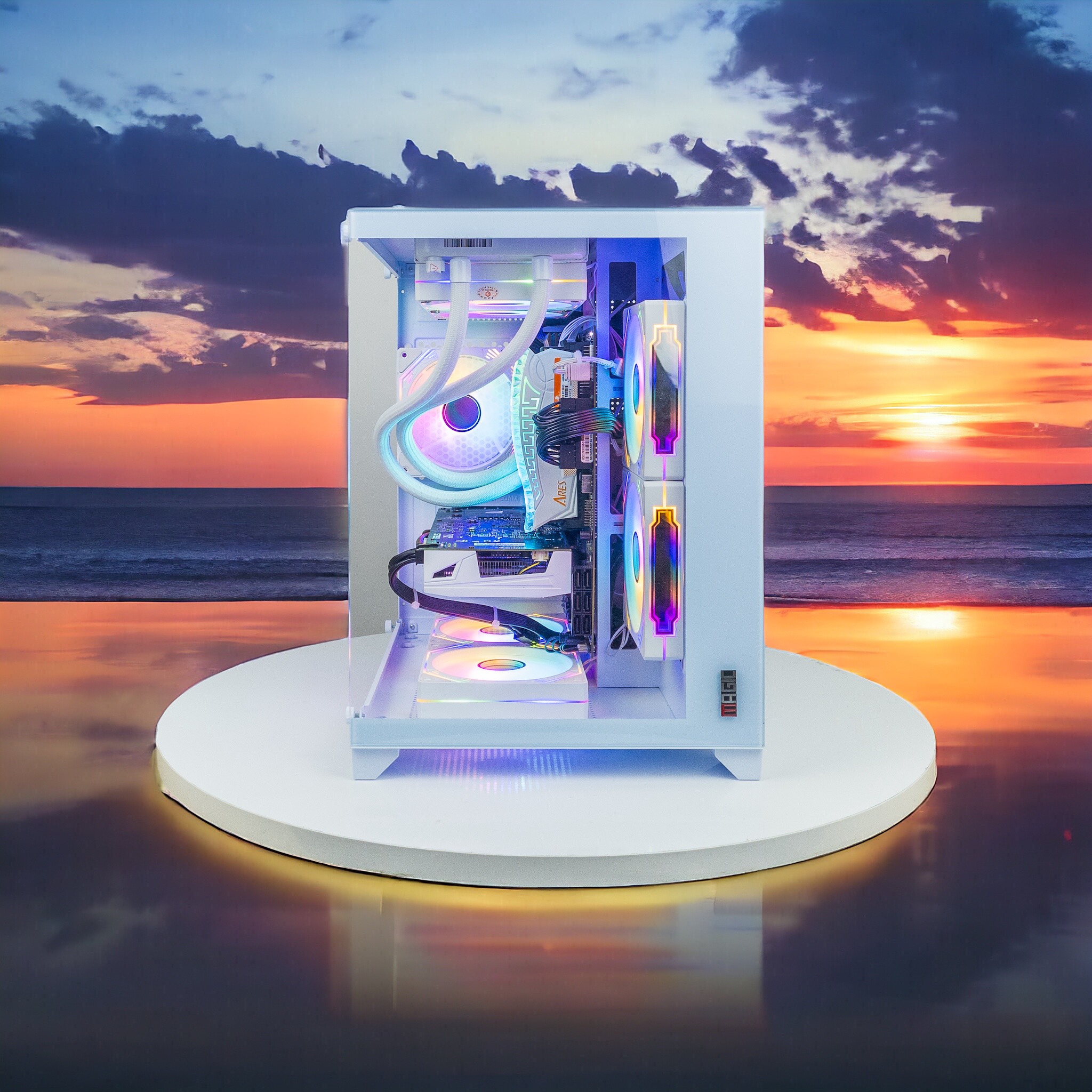 CASE MAGIC AQUA-M ULTRA (M-ATX) - Hàng chính hãng