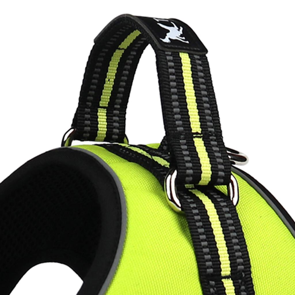 No Pull Dog Puppy Harness Soft Adjustable Reflective Comfortable Vest