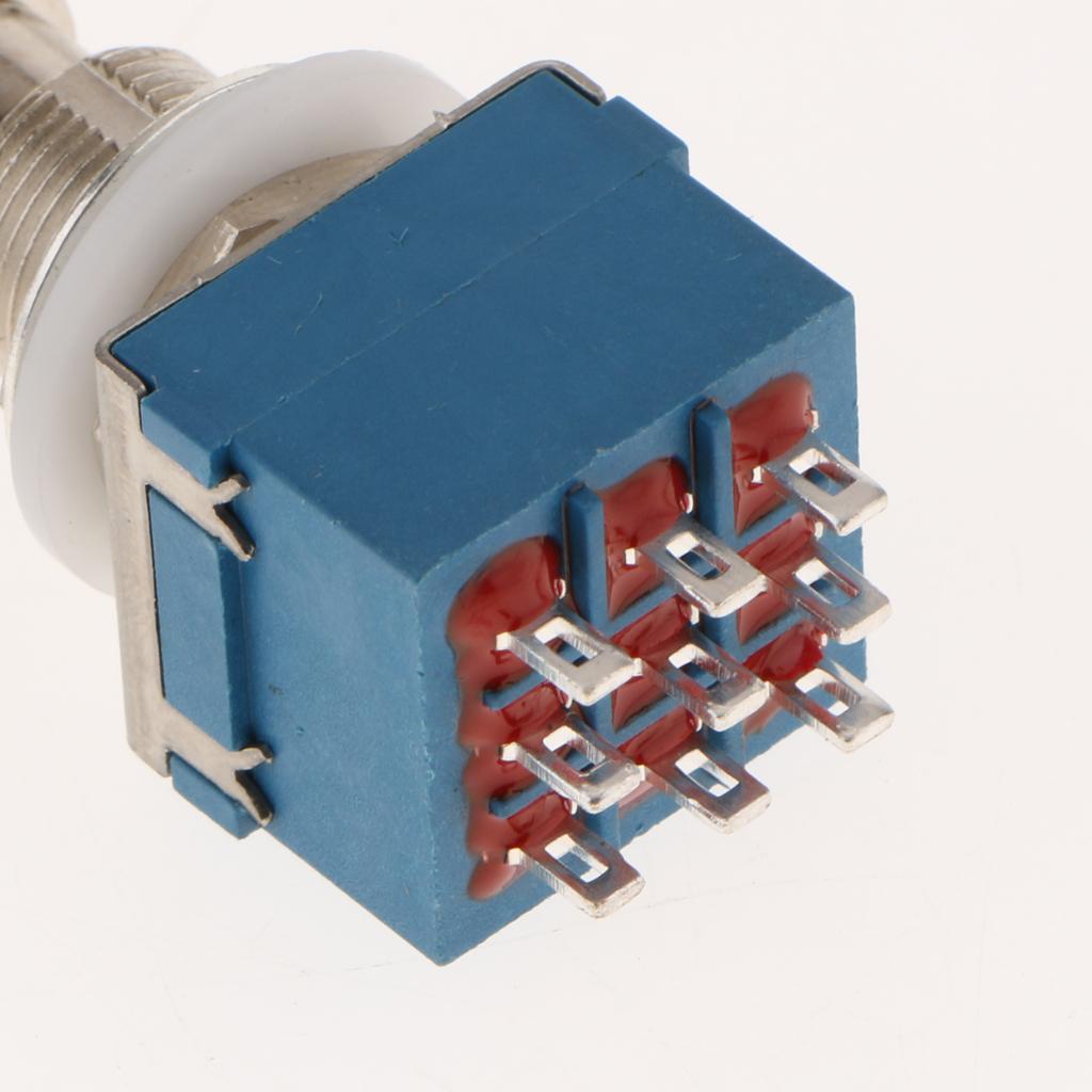 9 Chân Hộp Dậm Chân Đàn Guitar Tác Dụng Bàn Đạp Chân Công Tắc Thật Bỏ Qua Cho Điện Harmonix, T Rex, retro FX