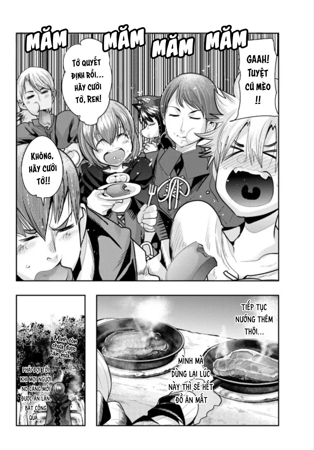 chuyển sinh thành con gái, tôi sẽ sinh tồn tại dị giới - yoku wakaranai keredo isekai ni tensei shiteita you desu chapter 53.1 11