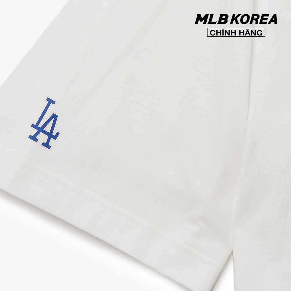 MLB - Áo thun unisex cổ tròn tay ngắn Cube Clipping Monogram Overfit 3ATSM0333-07WHS