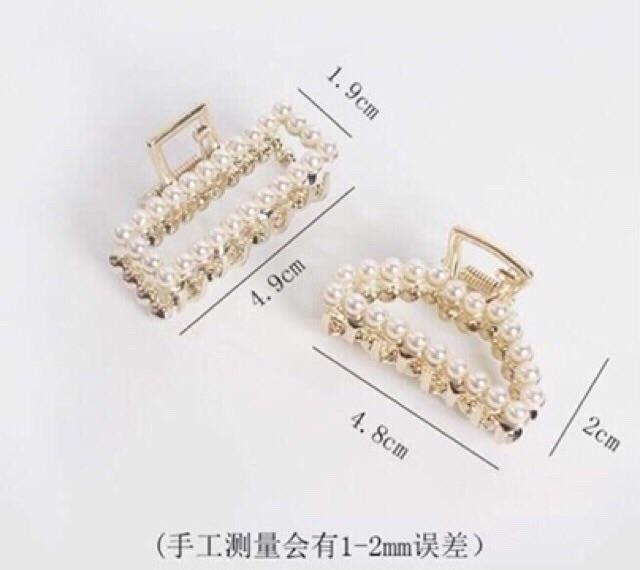 Set 3 kẹp tóc Hàn quốc đính đá siêu xinh