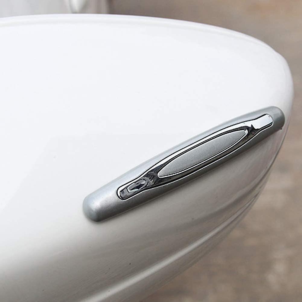 Bộ bảo vệ bảng điều khiển Porte, nhãn dán phổ quát của bảo vệ bên cửa tự động, 4 phòng trắng