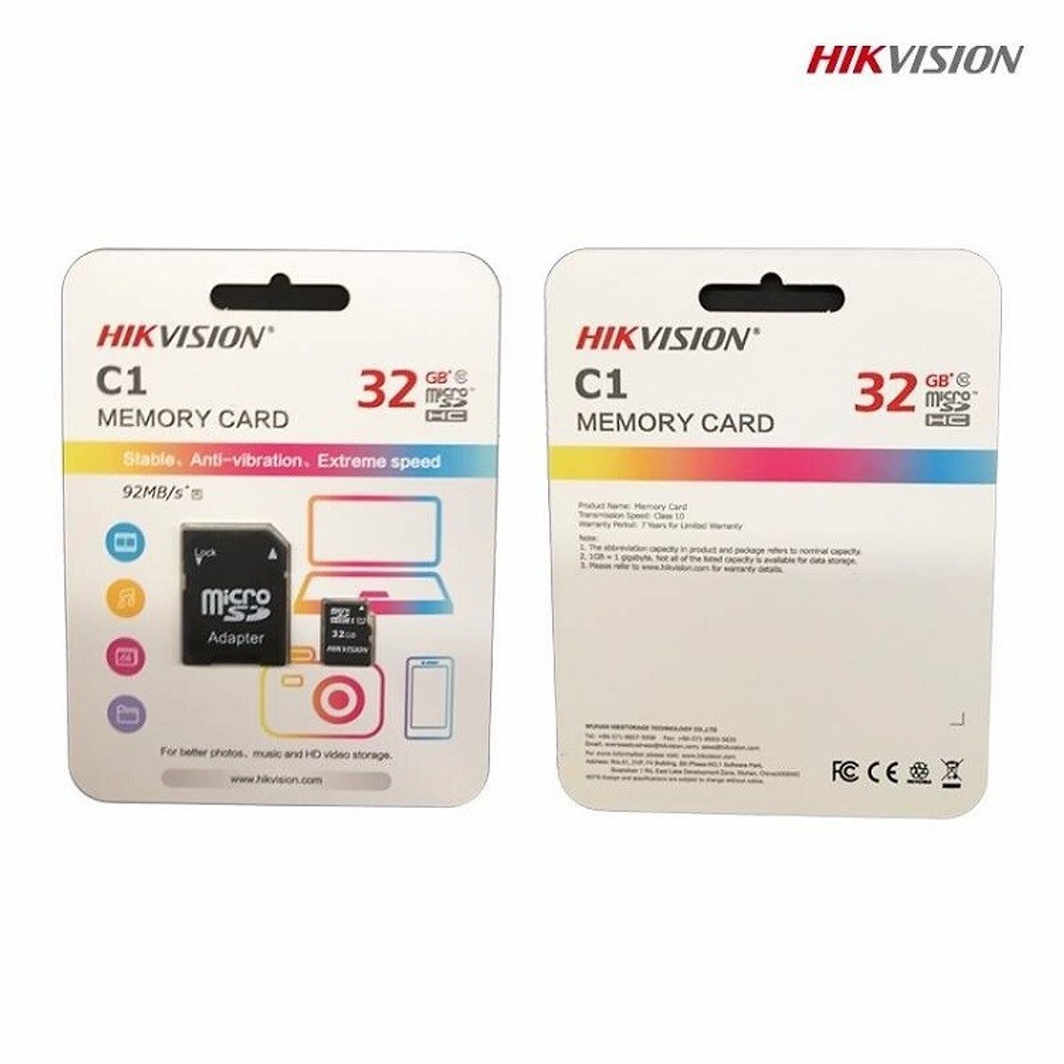 Thẻ Nhớ Micro SD Hikvision 32Gb Class 10 - Hàng Chính hãng