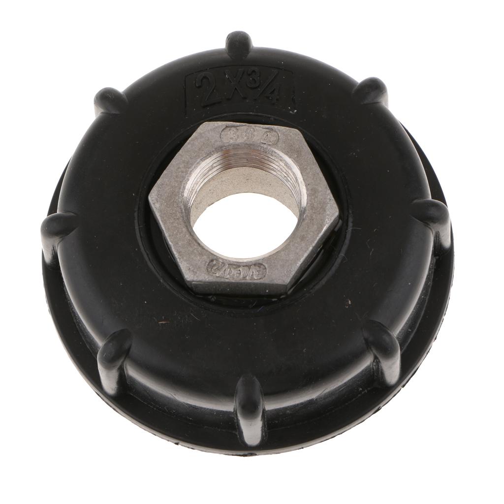 IBC Túi Nước Adapter Nắp 60 Mm Thô Sợi Chỉ Đến Năm 1/2  Bên Trong Đường Chỉ May