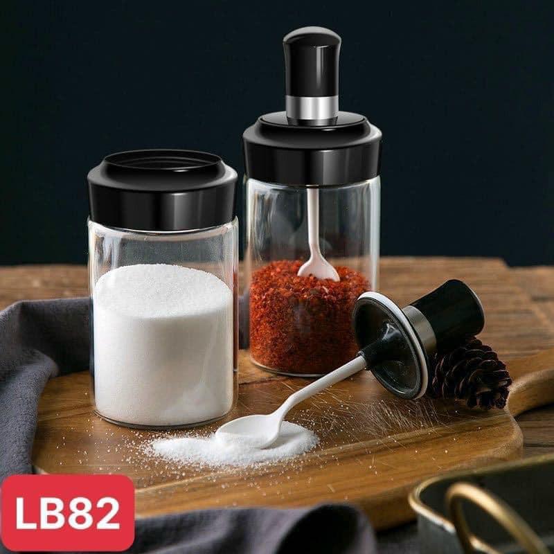 Lọ đựng gia vị kèm thìa