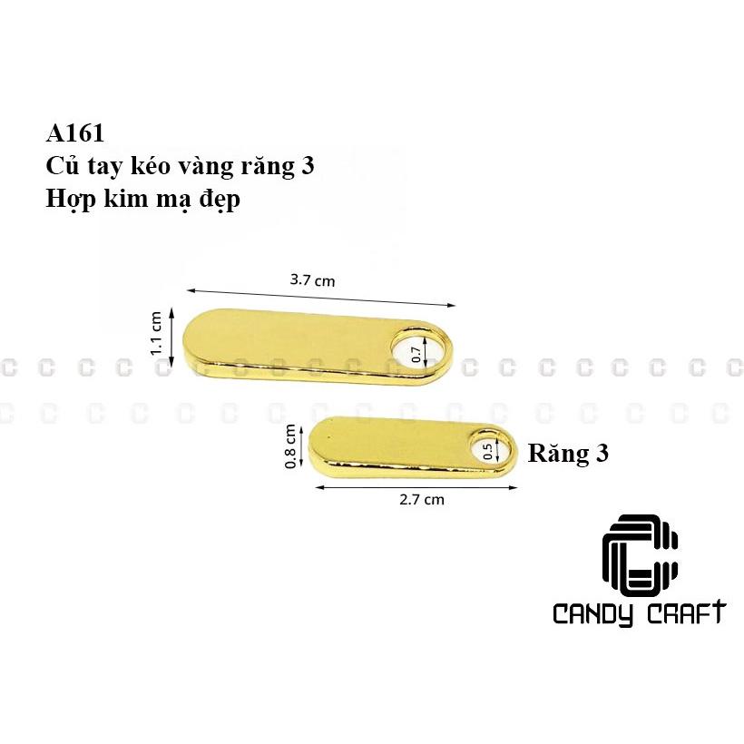 Củ tay kéo răng 3 - răng 5 - 1 củ vàng răng 3 K2