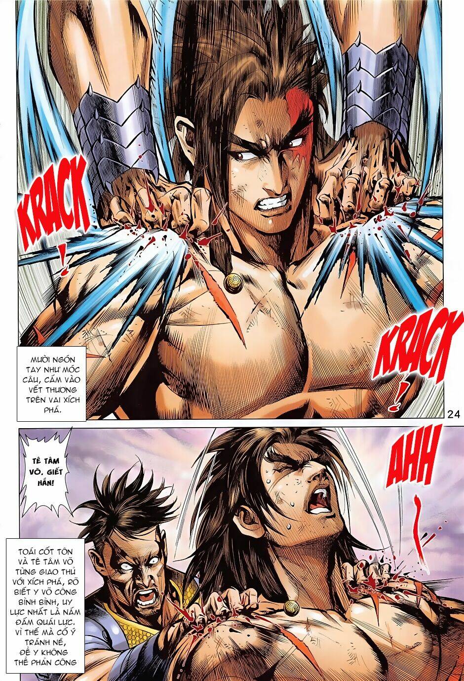 xuân thu mãnh sĩ chapter 8 24