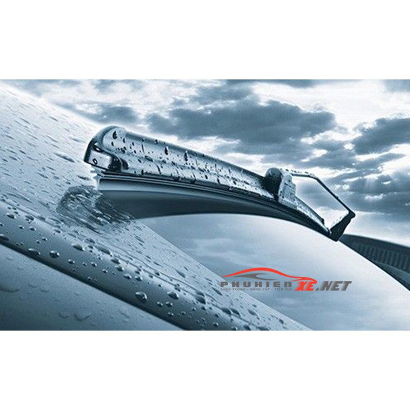 Gạt mưa xe Mitsubishi Outlander gạt mềm không xương ( Giá 1 đôi ) size 26-18inch