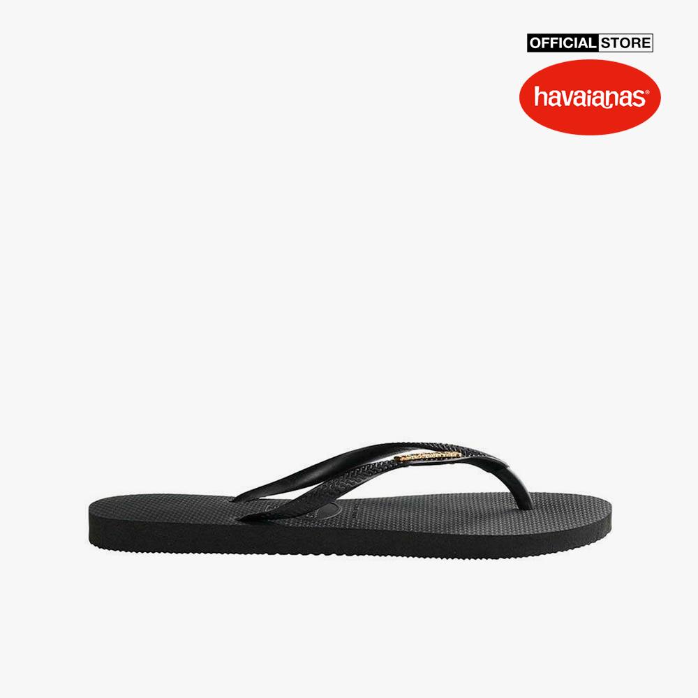 HAVAIANAS - Dép nữ Slim Logo Metallic 4119875-1924-378