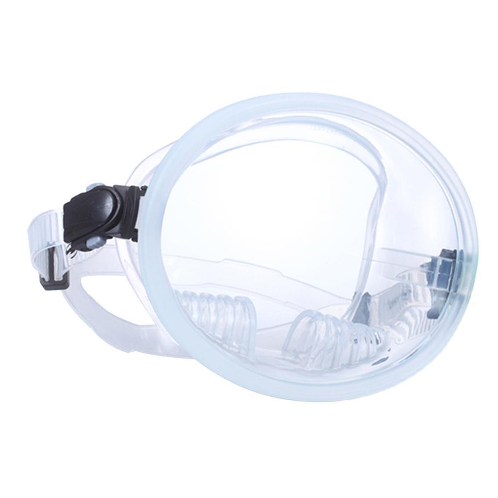 Adult Scuba Diving Full  Anti-Fog Snorkeling Goggles Clear