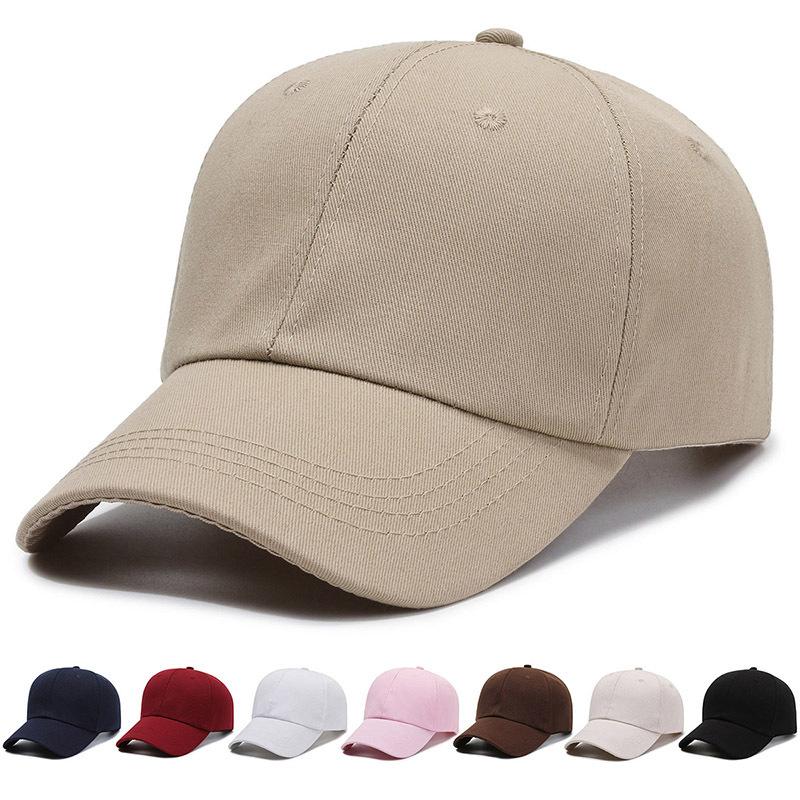 Mũ bóng chày màu đen Mũ bóng nắng Snapback Mũ casquette mũ phù hợp với gorras hip hop mũ cho nam nữ unisex Color: Khaki