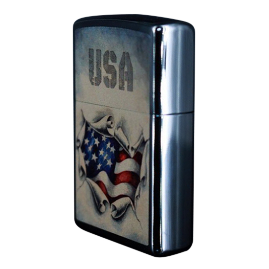 Bật Lửa Zippo 200 Flag Breakthrough