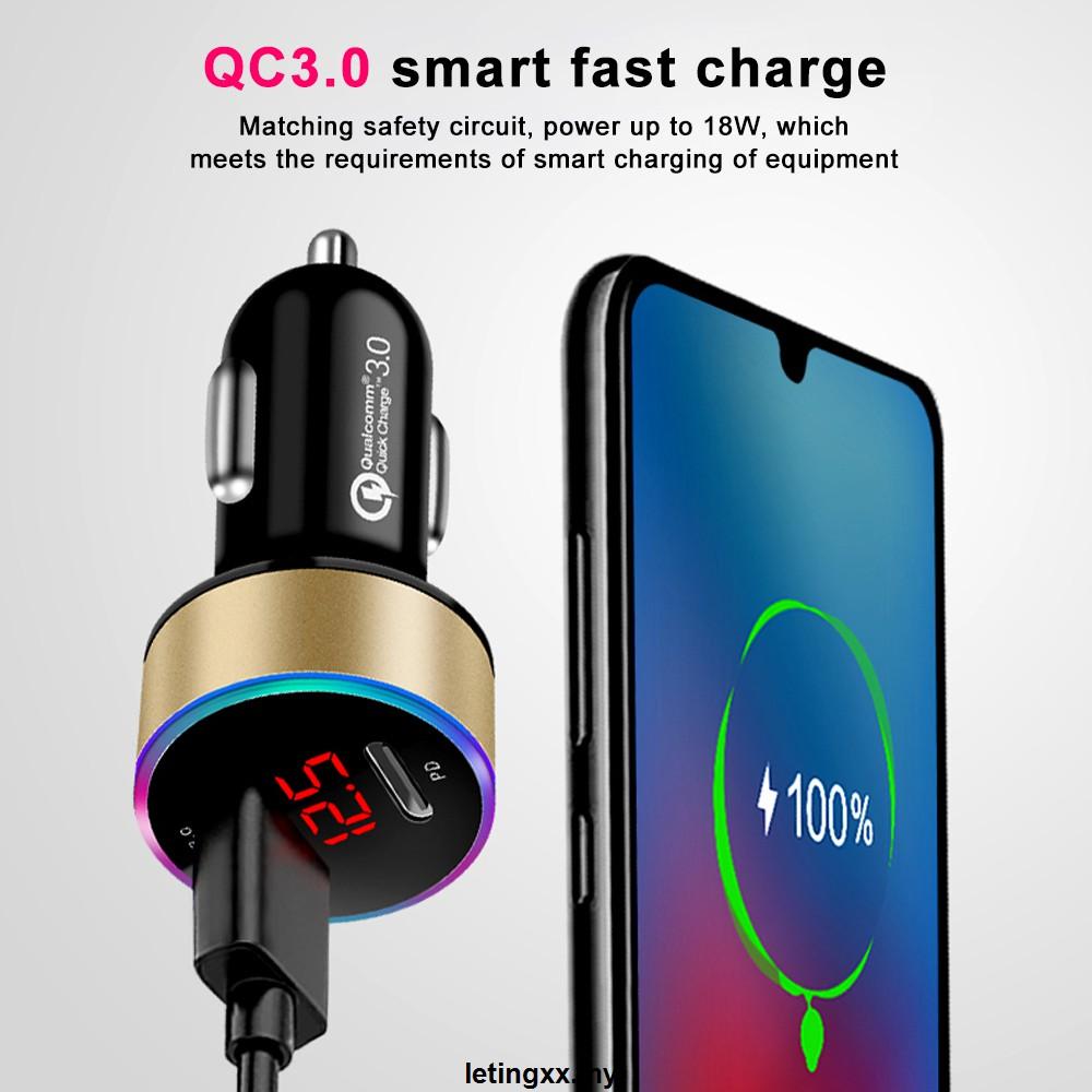 Củ Sạc Nhanh Usb 3.0 6A 36W Qc3.0 Cho Iphone 12 Huawei Xiaomi Type C