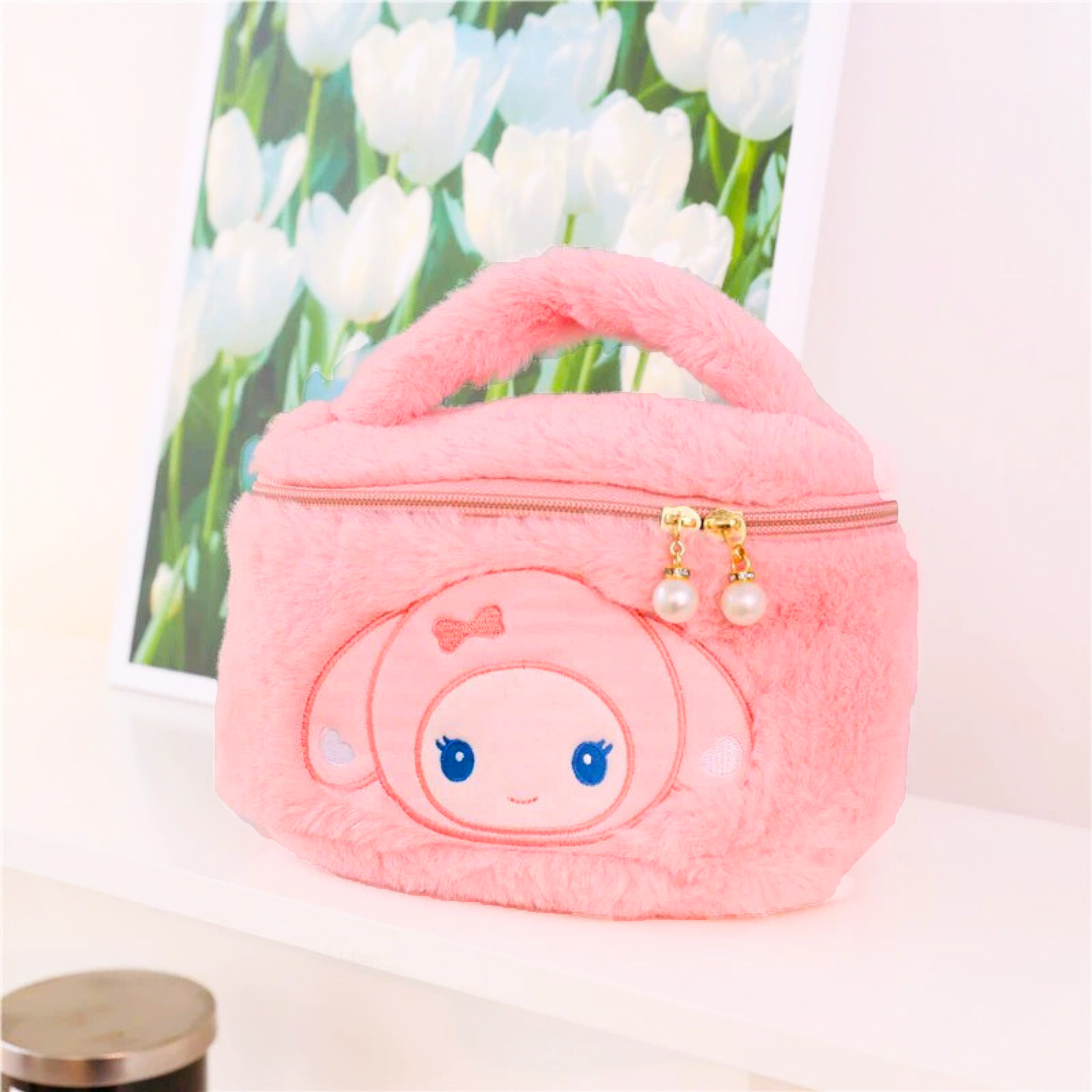 Túi đựng mỹ phẩm nhiều họa tiết hoạt hình đáng yêu Baby-S, Túi xách cho bé phong cách Hàn Quốc xinh xắn - STX044