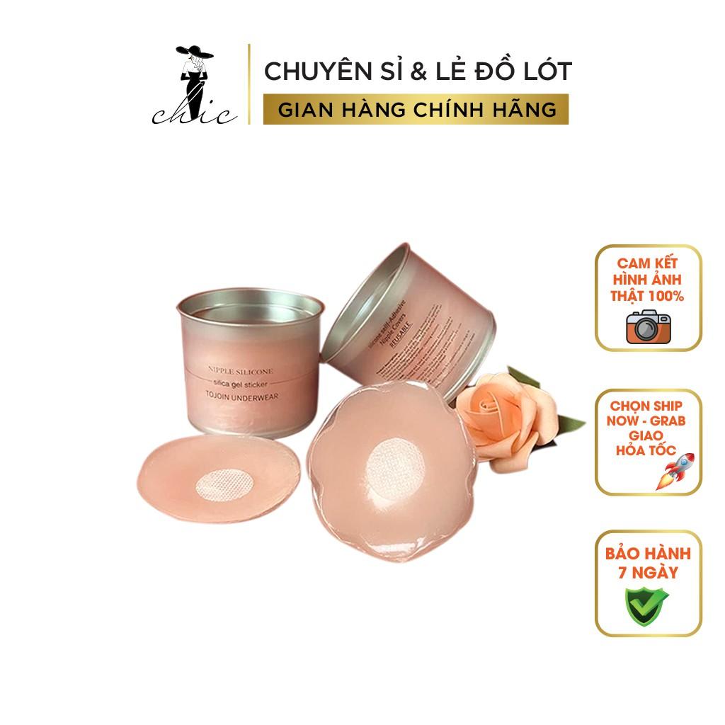 Áo Ngực CBTMD02 Miếng Dán Ti Miếng Dán Ngực Tàng Hình Hộp 10 Miếng Dán Tinh Tế Đẹp Mặc Váy Đi Tiệc Đẹp