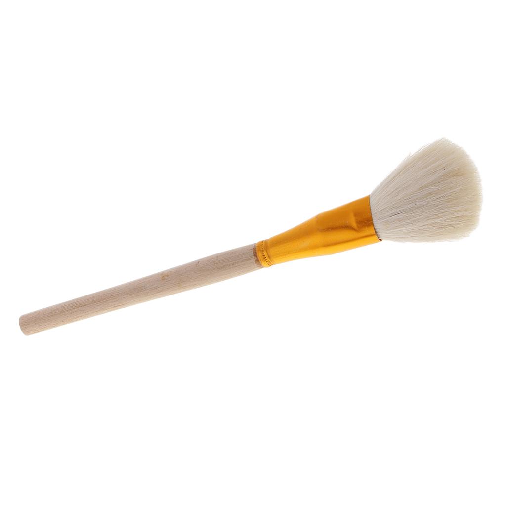 Pottery & Clay Sculpting Tools,Wooden Bid Head Brush for DIY Modeling Clay Ceramic Pottery Cleaning Tool