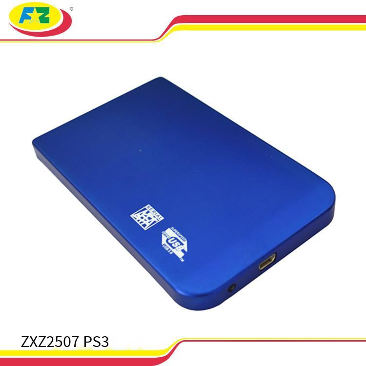 Hộp ổ cứng di động SATA 2,5 inch được ưa chuộng nhất với nắp trên và dưới loại hộp ổ cứng USB3.0 siêu mỏng