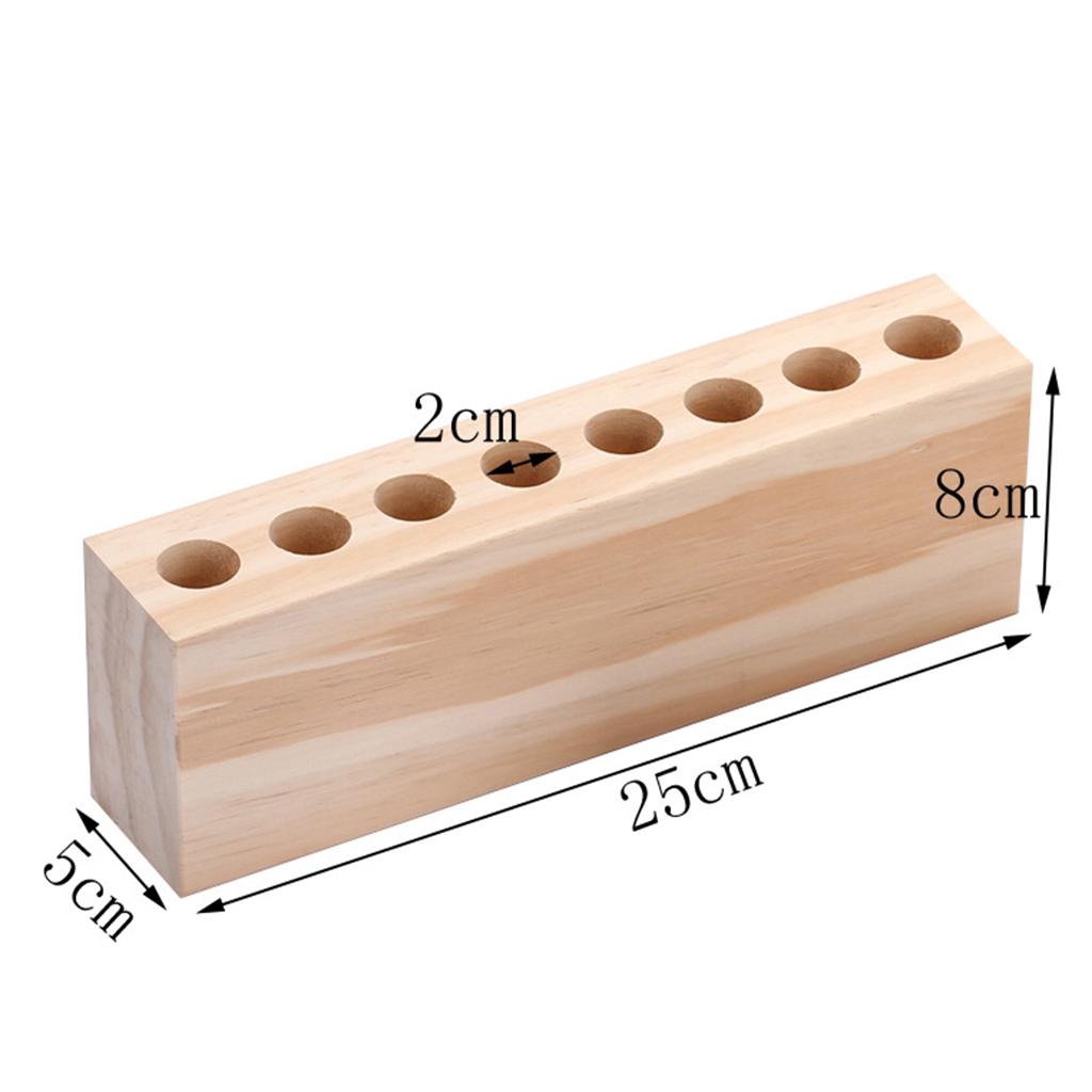 Lipstick Holder Display Cosmetic Organizer Makeup Case with Slots