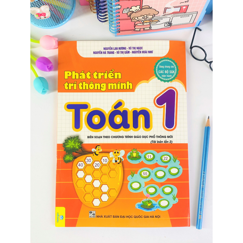 Sách - Phát Triển Trí Thông Minh Toán Lớp 1 ( Biên soạn theo chương trình GDPT Mới ) - Ndbooks