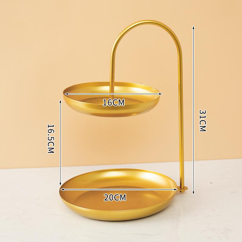 2 Lớp Hoa Quả Khay Chứa Giá Đựng Bánh Họ Đảng Món Tráng Miệng Có Giá Để Đồ Trang Trí Đám Cưới Snack Giá Phụ Kiện Nhà Bếp