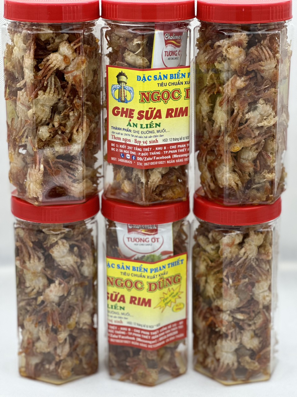 Đặc sản Phan Thiết - Ghẹ Sữa Rim Hộp 250 Gram Đã Chế Biến Ăn Liền Ngon Ơi Là Ngon. Hạn Sử Dụng 12 Tháng Kể Từ Ngày Đặt Hàng - OCOP 4 Sao