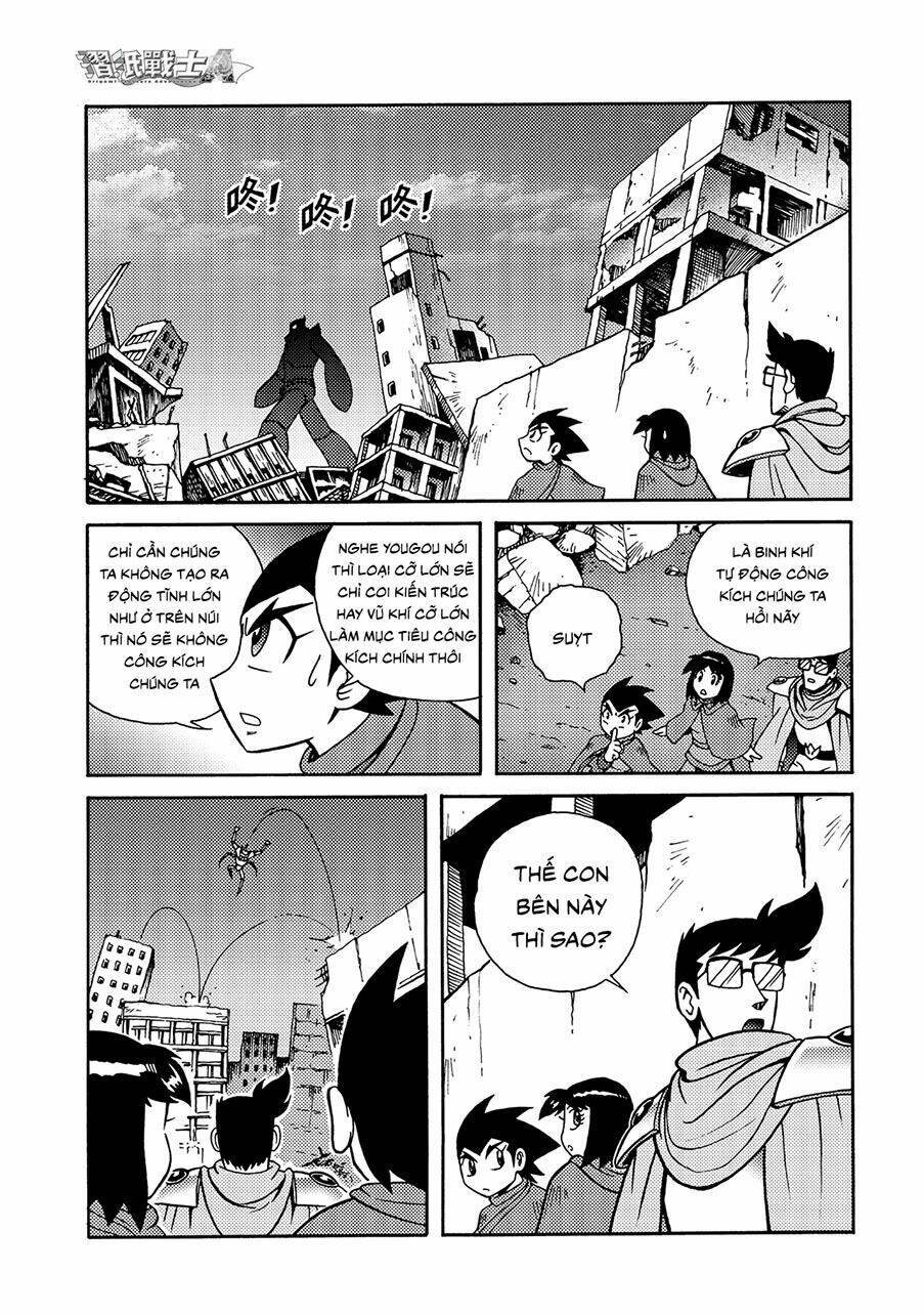 Hiệp Sĩ Giấy A chapter 9.1 15