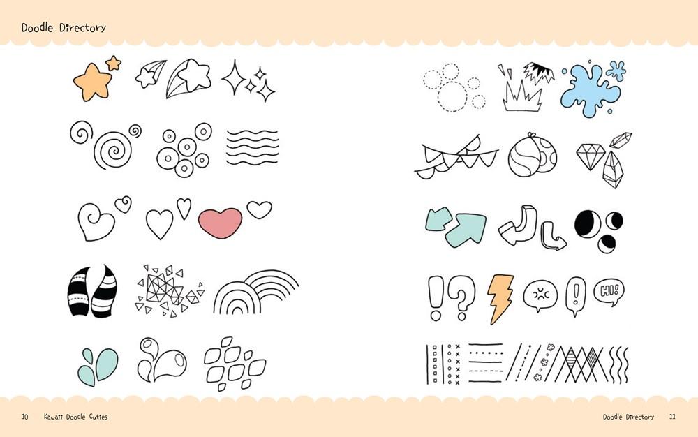 Sách - Mini Kawaii Doodle Cuties: Volume 4 : Sketching Super-Cute Stuff from Aroun by Pic Candle