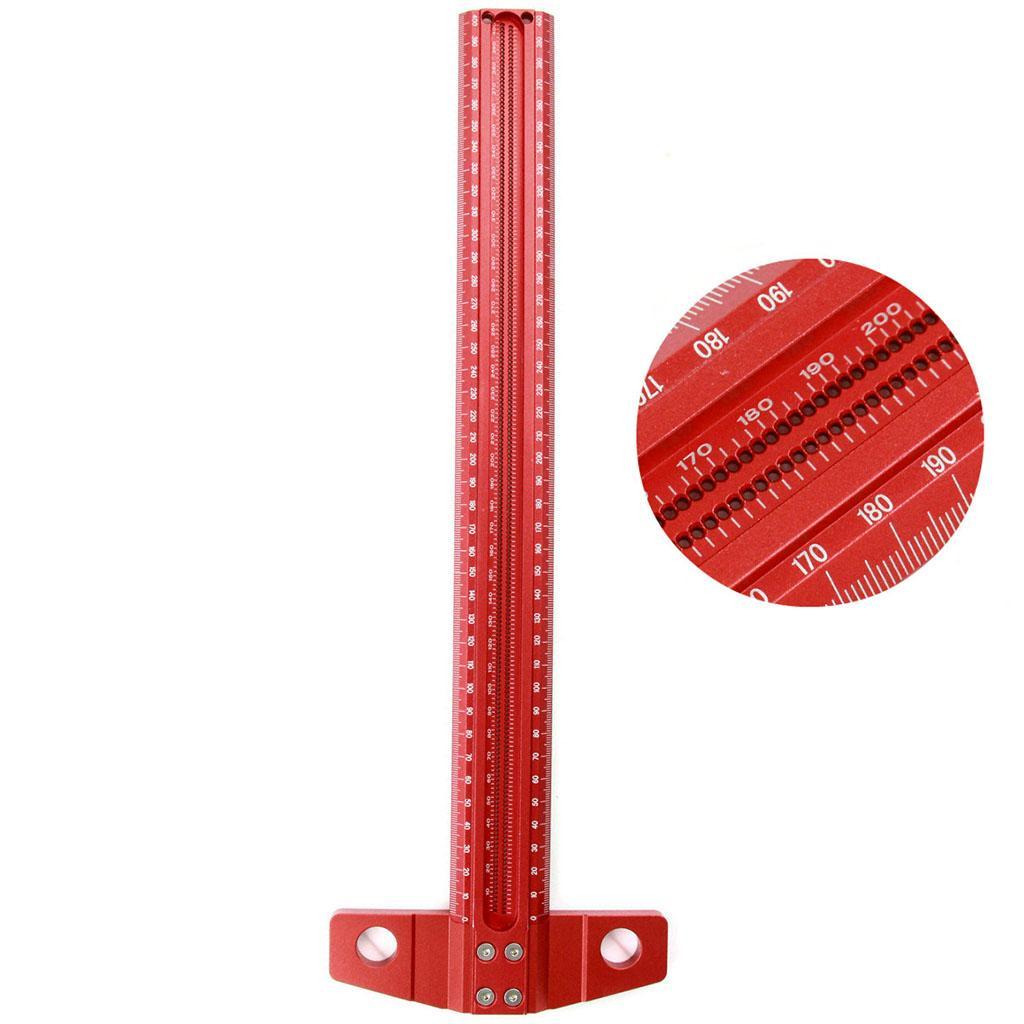 Scribe T-Type Ruler Aluminum for Vertical Line Right Angle