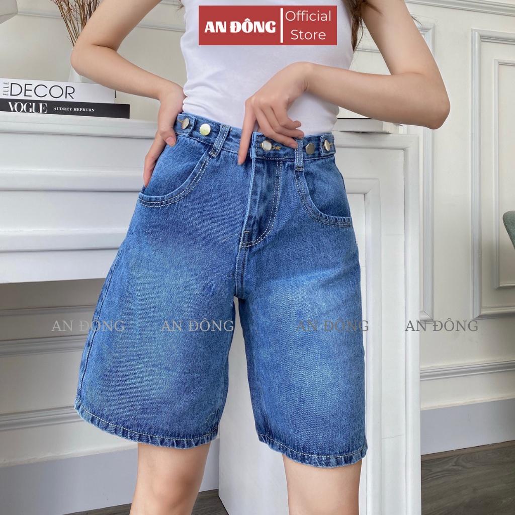 Quần Short Nữ Nút Gài Chỉnh Eo, Quần Sooc Đùi Nữ Cạp Cao Ulzzang Thời Trang (JN-5N)