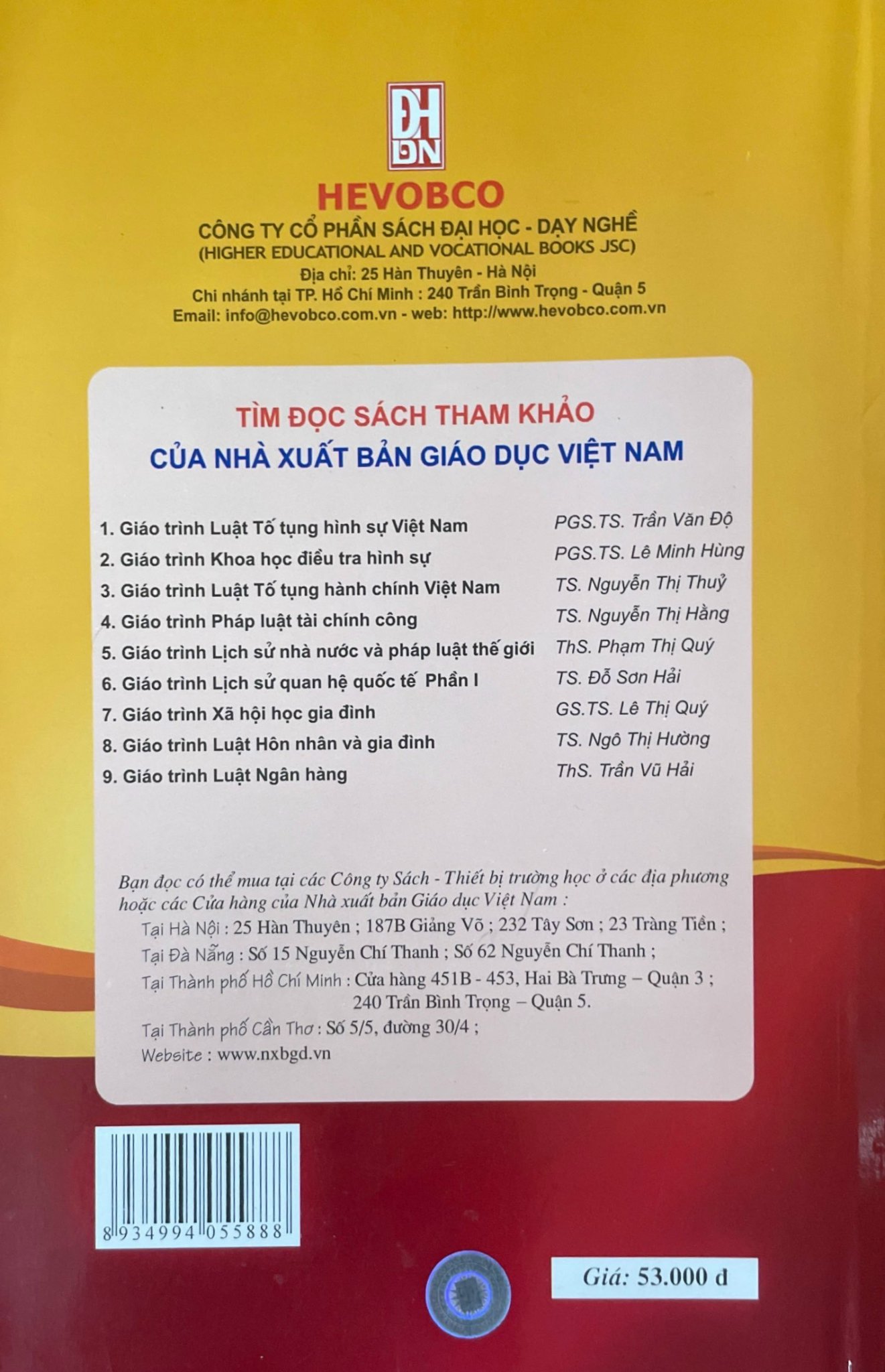 Giáo trình luật tố tụng dân sự Việt Nam