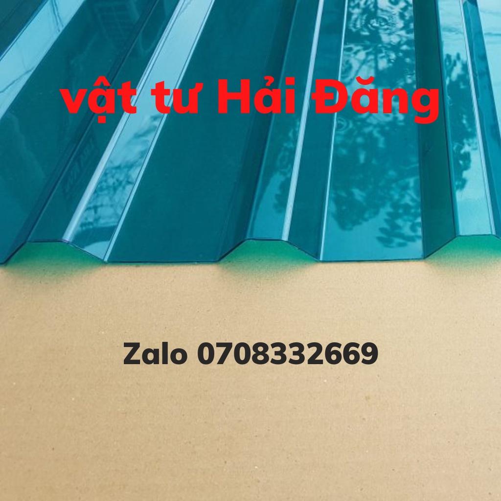 tôn nhựa lấy sáng xanh ( khổ Rộng 1m x Dài 2m ) tôn nhựa xanh dạng sóng,tôn lợp mái