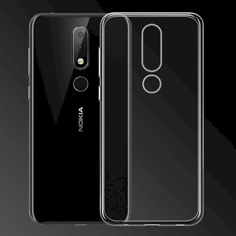 Ốp lưng dẻo Nokia 6.1 Plus 2018 Ultra Thin (Trong suốt) - Hàng chính hãng