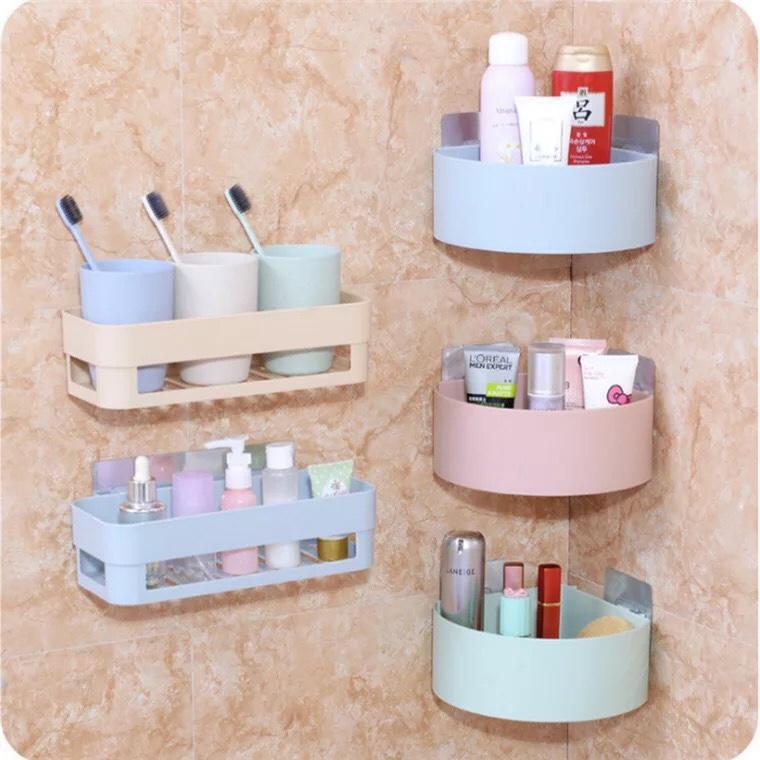 Kệ Đựng Đồ Phòng Tắm Phòng Hình Tam Giác Dán Tường H070
