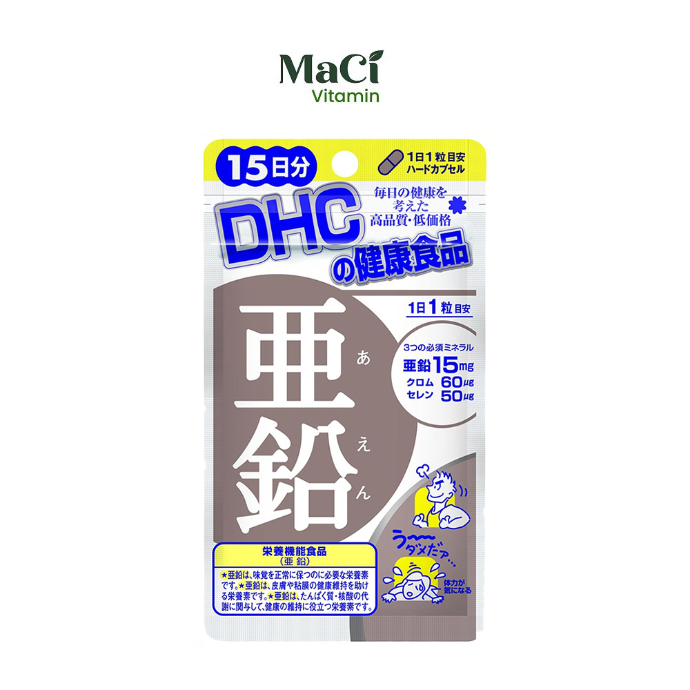 Viên uống bổ sung kẽm DHC ZinC Bổ sung năng lượng