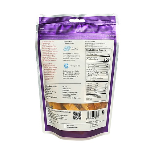 Xoài dẻo VINAMIT 250g