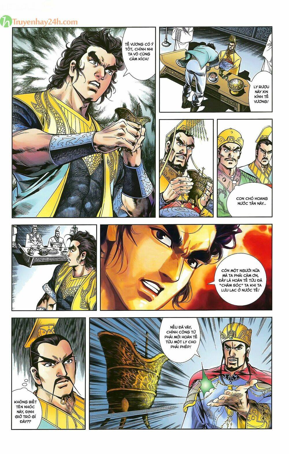 thiên tử truyền kỳ 2 - tần vương doanh chính chapter 33 7