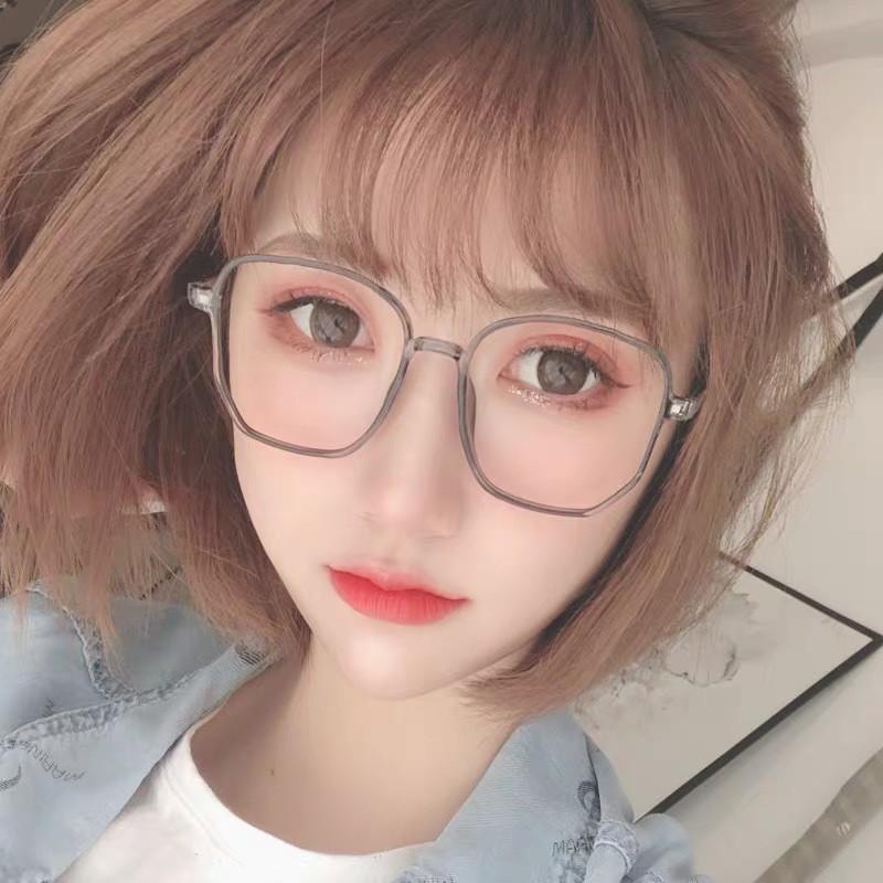 Kính mát gọng lớn đa giác đọc sách chống ánh sáng xanh