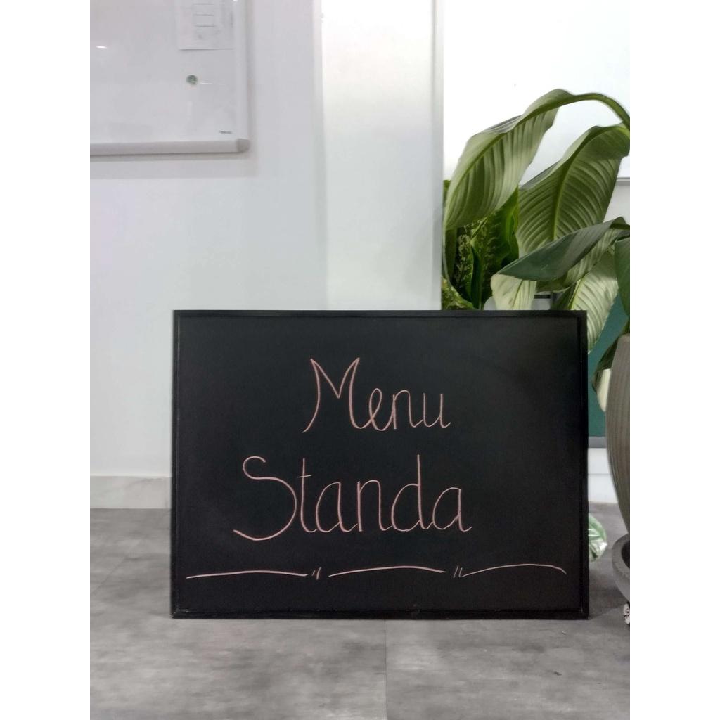 Bảng menu Standa kích thước 60x80cm - tặng kèm 1 bút dạ quang