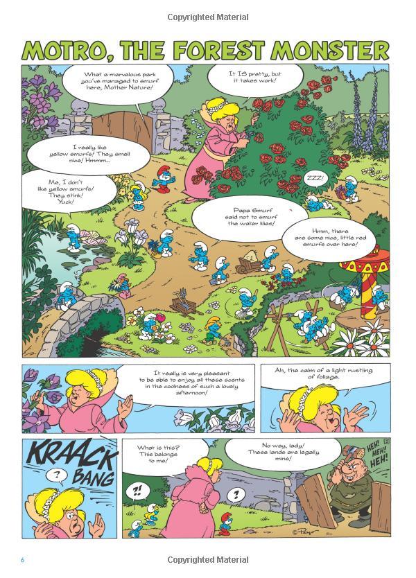 Sách ngoại văn: Smurfs Monsters