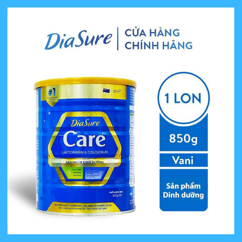 Sữa Diasure Care - Hỗ Trợ Tăng Cường Sức Khỏe, Thể Chất & Chất Lượng Cuộc Sống Cho Người Lớn Tuổi