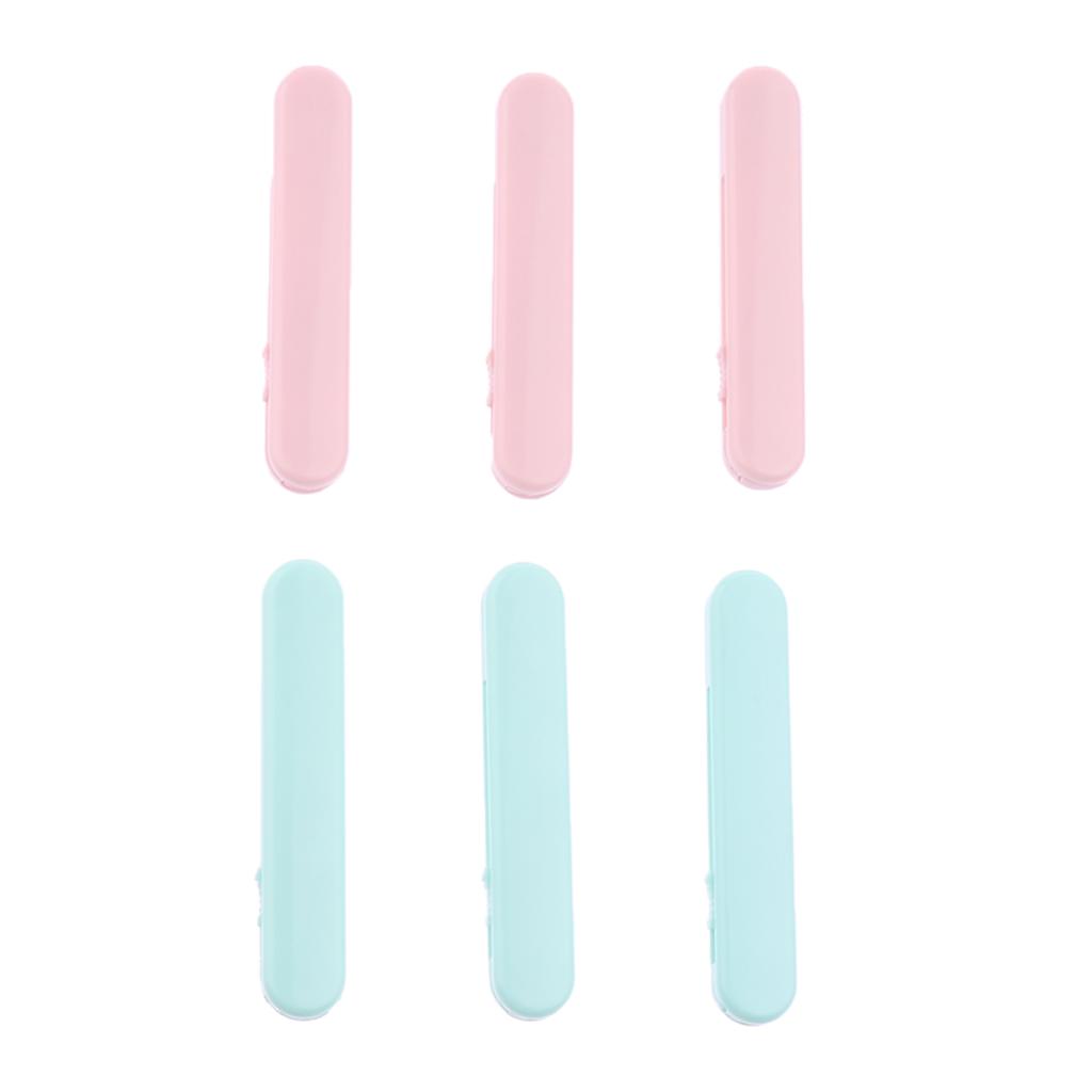 6Pieces, Multipurpose Exfoliating Tool, Retractable Stainless Steel Eyebrow