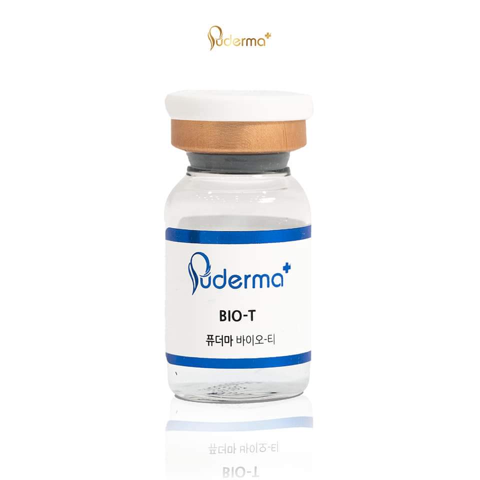 Tế Bào Gốc Xanh PUDERMA BIO-T XANH : cung cấp độ ẩm và dưỡng chất cho da, giúp làm mờ vết nám, tàn nhang, đồi mồi, vết thâm trên da, ngăn ngừa nếp nhăn cho da, mang lại làn da mềm mịn, săn chắc.